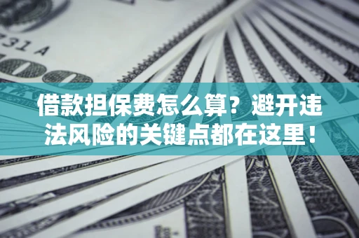 北京借款担保费怎么算？避开违法风险的关键点都在这里！