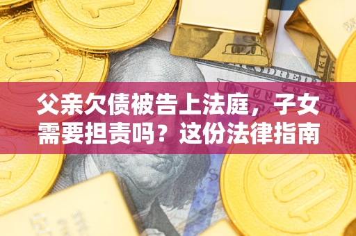 北京父亲欠债被告上法庭，子女需要担责吗？这份法律指南必须看完