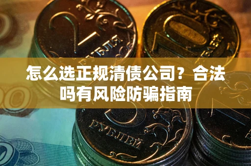 北京怎么选正规清债公司？合法吗有风险防骗指南